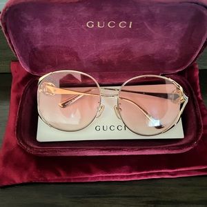 Gucci RoseGold Sunglasses